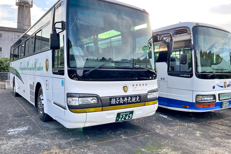種子島井元観光バス 大型バス